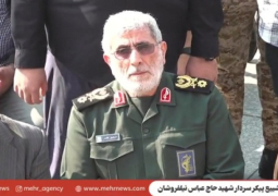 بالصور .. قاآني يظهر في تشييع نيلفروشان بعد أسبوعين من تضارب الأنباء حول وفاته