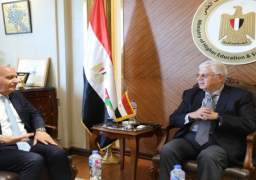 بالصور.. وزير التعليم العالى يبحث مع سفير الأردن دعم التعاون الأكاديمي والبحثي بين البلدين