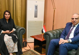 بالصور.. وزير الري يبحث مع سفيرة دولة الإمارات بالقاهرة سُبل تعزيز العلاقات الثنائية