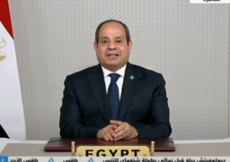بالفيديو.. الرئيس السيسي : مصر تضع المياه على رأس أولوياتها.. و”النيل” قضية ترتبط بحياة الشعب المصري