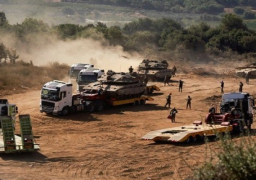 حزب الله اللبناني يعلن احتراق دبابة إسرائيلية أثناء تقدمها إلى رأس الناقورة بعد استهدافها