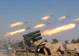 حزب الله يستهدف مستعمرة روش بينا في صفد بالصواريخ