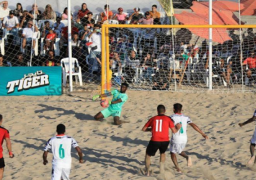 منتخب الشاطئية يواجه المغرب اليوم فى ختام مواجهات الدور الأول بأمم أفريقيا