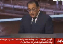 نيابة عن الرئيس السيسي ..مدبولي: مصر عازمة على المضي قدما في مسيرة التنمية الشاملة رغم التحديات