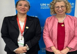 وزيرة البيئة تعقد لقاء مع المدير التنفيذي لبرنامج الأمم المتحدة للبيئة UNEP