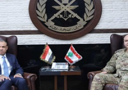 وزير الخارجية يجتمع مع قائد الجيش اللبناني