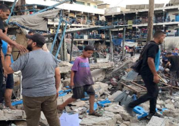 استشهاد 12 فلسطينيا وإصابة العشرات في قصف إسرائيلي على قطاع غزة