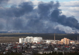 انفجارات تهز مدنا أوكرانية إثر هجوم صاروخي روسي كبير