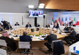 بالصور .. وزير الخارجية يشدد على ضرورة التوصل لوقف فوري لإطلاق النار ونفاذ المساعدات لغزة دون عراقيل