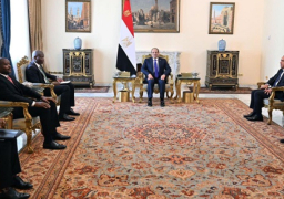 بالصور.. الرئيس السيسي يؤكد ترحيب مصر باستمرار التشاور والتنسيق مع جنوب أفريقيا على جميع المستويات