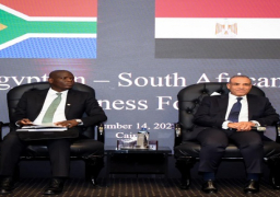 بالصور.. وزيرا خارجية مصر وجنوب أفريقيا يشاركان في منتدى الأعمال المشترك المصري الجنوب إفريقي