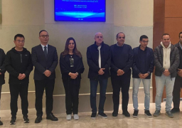 بالصور.. وزيرة التنمية المحلية ومحافظ الأقصر يبحثان التعاون مع عدة شركات صينية