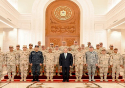بالفيديو والصور.. الرئيس السيسي: الأوضاع المضطربة في المنطقة تفرض علينا الاستمرار في بناء قدرات القوى الشاملة لصون وحماية الوطن
