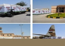 وصول طائرة مساعدات مصرية إلى مطار رفيق الحريري في إطار الجسر الجوي لدعم لبنان