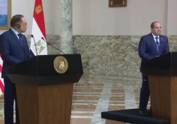 خلال مؤتمر صحفى مشترك .. السيسي: توافقت مع رئيس وزراء ماليزيا على بذل الجهود لوقف إطلاق النار في غزة