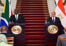خلال مؤتمر صحفي مع وزير العلاقات الدولية الجنوب أفريقي.. عبد العاطي: استمرار العلاقات بين البلدين يعكس حرصهما علي تعزيز أواصر الأخوة