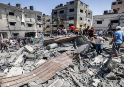 شهداء ومصابون في قصف للاحتلال على حي الصبرة جنوب مدينة غزة