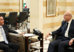 ميقاتي لهوكستين: الأولوية لدى الحكومة اللبنانية وقف اطلاق النار وحفظ السيادة اللبنانية