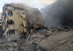 هجوم إسرائيلي يُدمر مبنى في الضاحية الجنوبية لبيروت .. وحزب الله يُعلن إسقاط مسيرة إسرائيلية