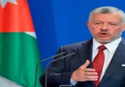 العاهل الأردنى يشدد على ضرورة العمل بشكل حثيث لفرض الاستقرار فى سوريا