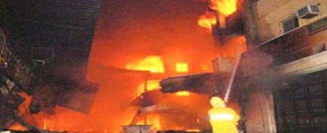 السيطرة على حريق بمبنى محافظة البحيرة دون خسائر بشرية