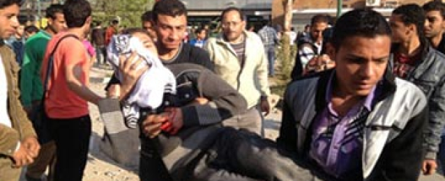 وزارة الصحة : اصابة 15 فى تجمعات بالقاهرة والجيزة