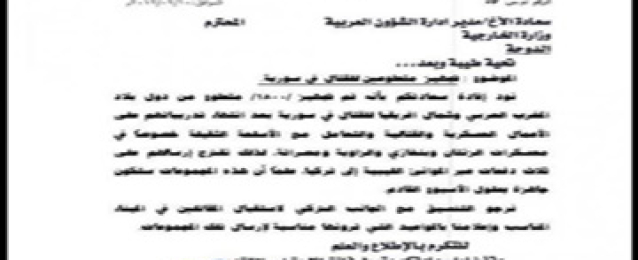 طهران تنشر وثيقة تكشف اعتزام قطر إرسال 1800 مقاتل إلى العراق
