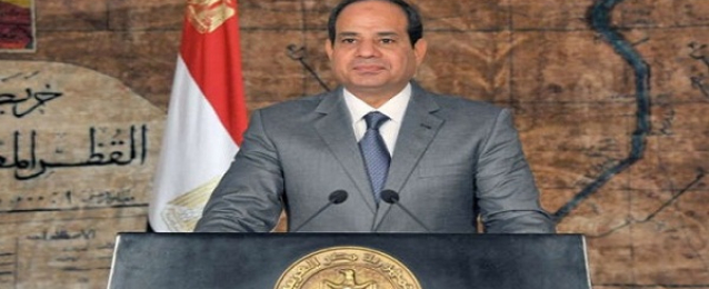 السيسي : الشعب يمثل مع الجيش كتلة صلبة لإستمرار الدولة المصرية