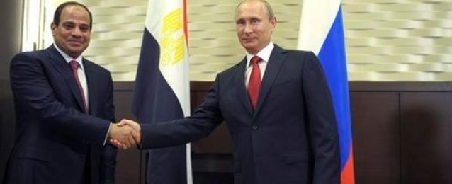 السيسي يتفق مع بوتين على إقامة منطقة صناعية بمشرع قناة السويس