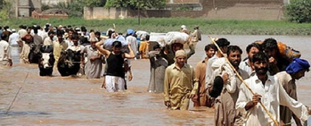 إجلاء أربعة آلاف شخص في باكستان بسبب الفيضانات