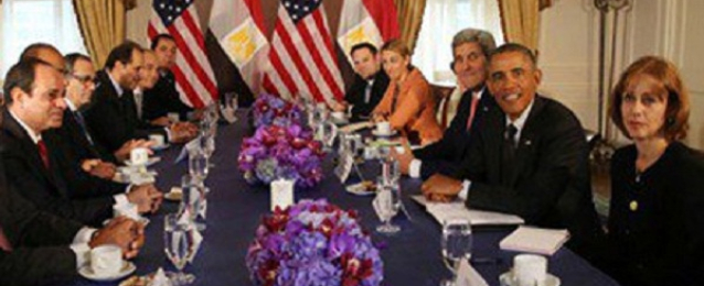 السيسي وأوباما يتفقان على إجراء حوار استراتيجي بين البلدين