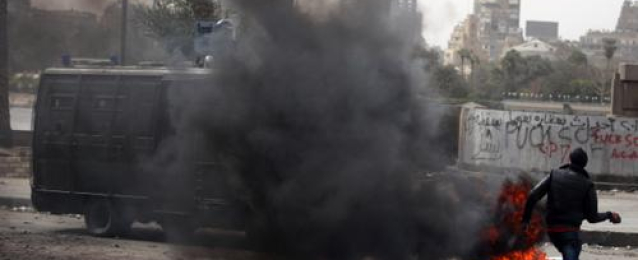 استشهاد ضابط شرطة و5 مجندين فى انفجار مدرعة بشمال سيناء