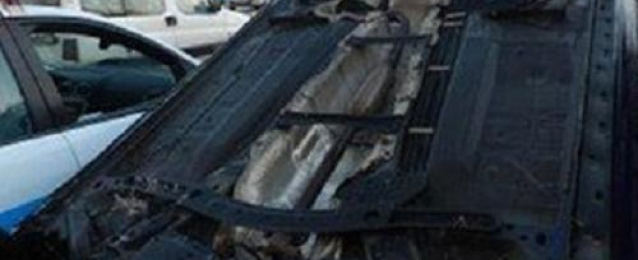 إصابة ضابط و6 مجندين في انقلاب مدرعة شرطة بالزعفرانة