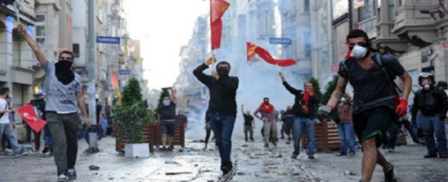 مظاهرات لمنظمة حزب التحرير الشعبية وسط إسطنبول