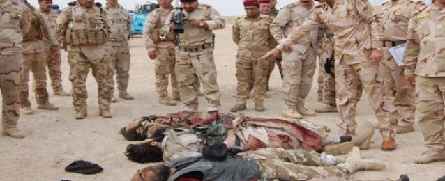 وزارة الدفاع تعلن مقتل 22 مسلحا من تنظيم داعش جنوب تكريت