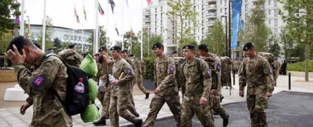 الجيش البريطاني ينتشر في وسط لندن خوفا من عمليات إرهابية