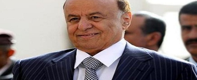 الرئيس اليمنى يجتمع مع مستشاريه بحضور الحوثيين
