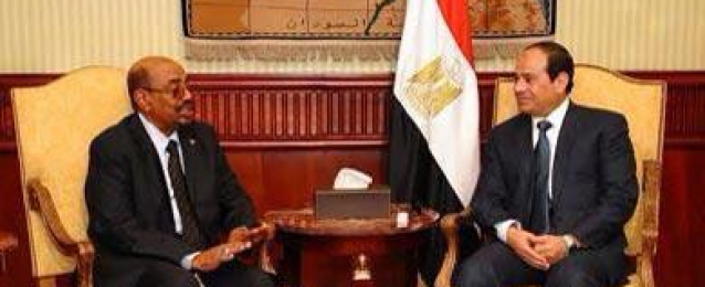 السيسى : هناك تفاهم مع البشير بشأن تأمين الحدود المصرية السودانية