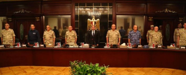 نص بيان المجلس الأعلى للقوات المسلحة برئاسة السيسي