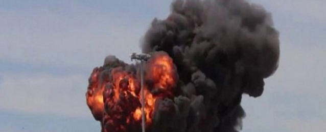 المرصد السورى: انفجار ضخم بمحيط مطار عسكرى فى إدلب