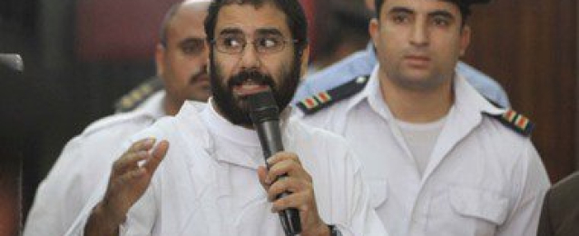 اليوم محاكمة علاء عبد الفتاح و24 متهمًا بـ”أحداث الشورى”