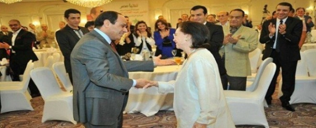 الرئاسة تنعى سيدة الشاشة العربية