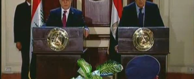 مصر والعراق يؤكدان إدانتهما للإرهاب والتنسيق المشترك لمواجهته