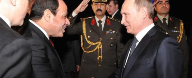 الرئيس الروسي يغادر القاهرة بعد زيارة تاريخية استغرقت يومين