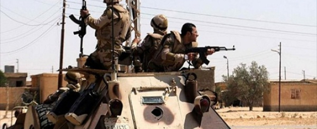 مقتل 9 تكفيريين والقبض على 8 مشتبه فيهم بشمال سيناء