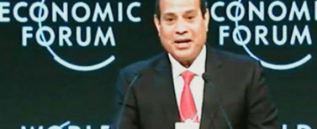 السيسي يعلن استضافة مصر للمنتدى الاقتصادي العالمي في مايو 2016 بشرم الشيخ
