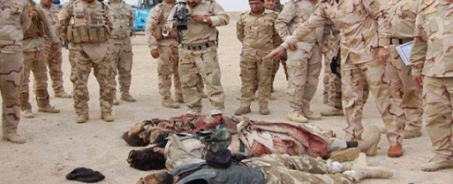 مقتل 65 من “داعش” وتدمير 16 سيارة بنيران عراقية غرب سامراء