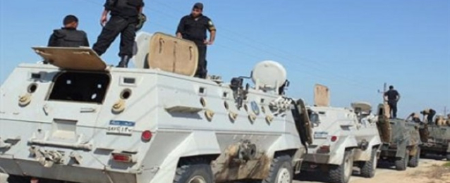 قوات الأمن تلاحق مسلحين فشلوا في استهداف ارتكاز أمني بالشيخ زويد