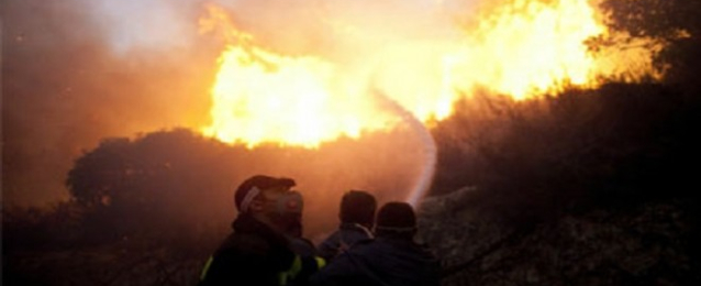 حريق هائل بمصنع كيماويات في ديمونة بإسرائيل