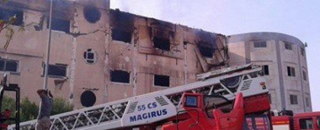 ارتفاع أعداد ضحايا حريق مصنع العبور إلى 25 قتيلا وإصابة 22